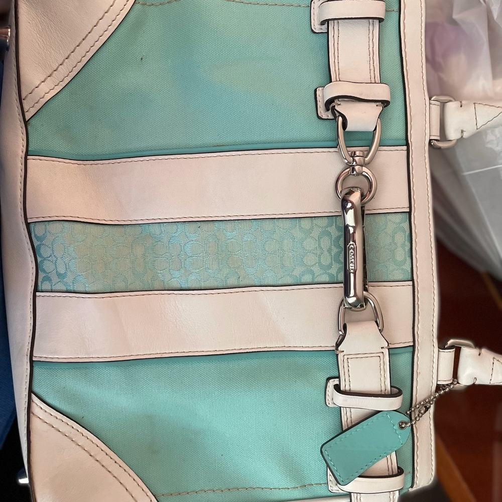 Coach purse, gently used. Price reflects use